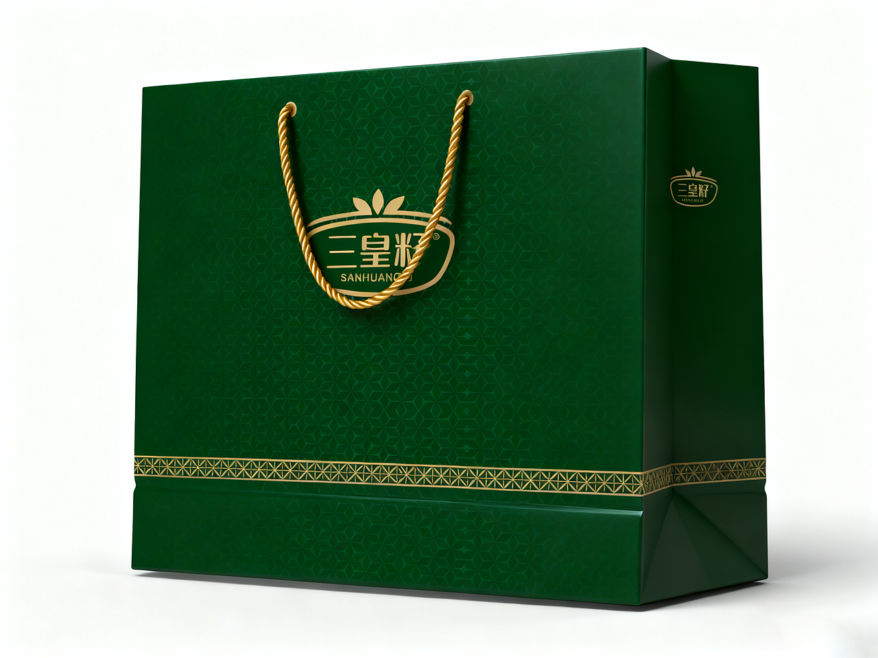 三皇籽 食用植物调和油 包装设计