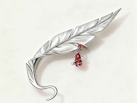 【肆意】胸针/耳饰设计