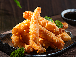 美食摄影/天妇罗蟹味柳