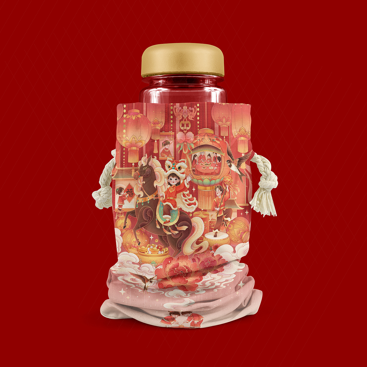 马年插画第二弹