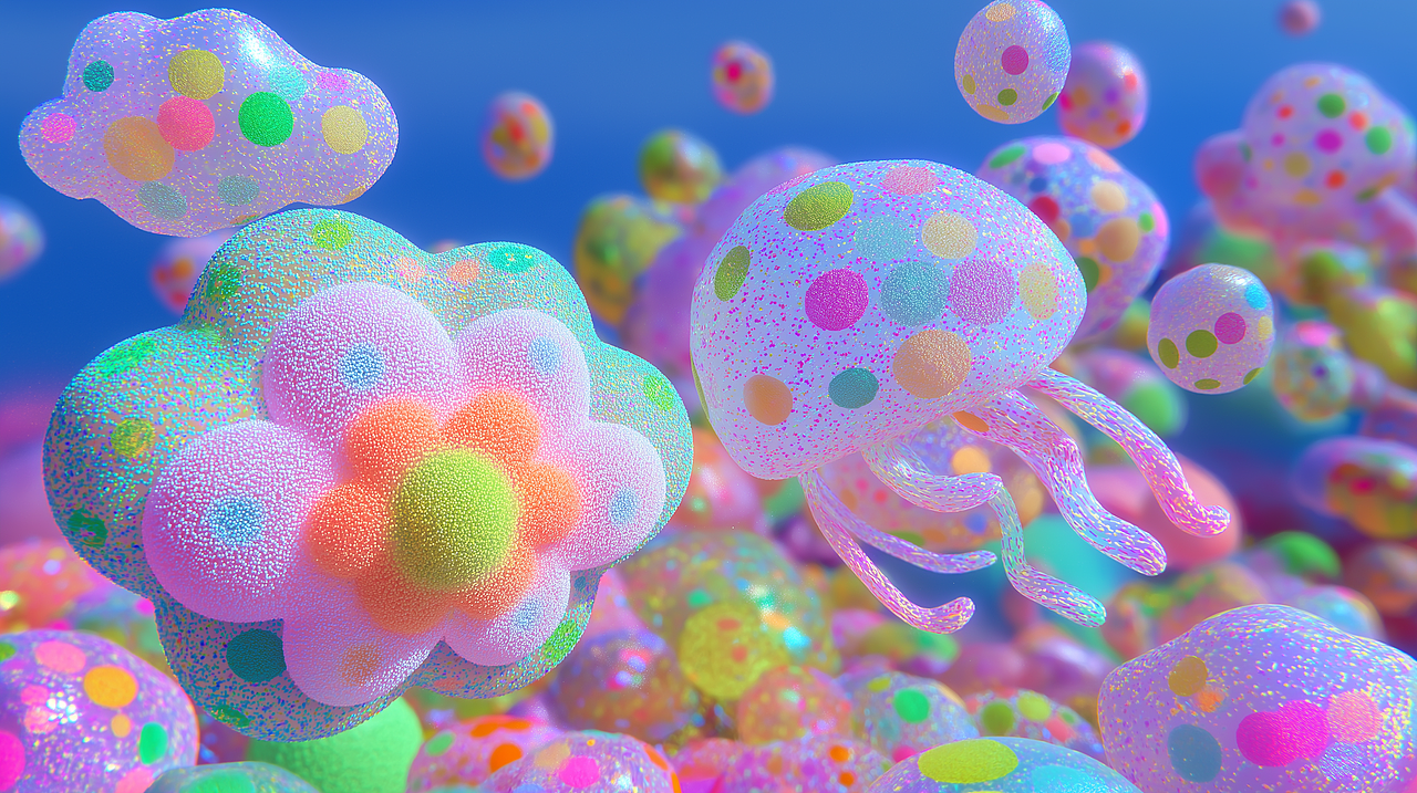 超解压的软糖动画🍬（图ZMzk4MDQwMTky） - AI作品 - 站酷设计师aiarchive原创素材 - 站酷ZCOOL