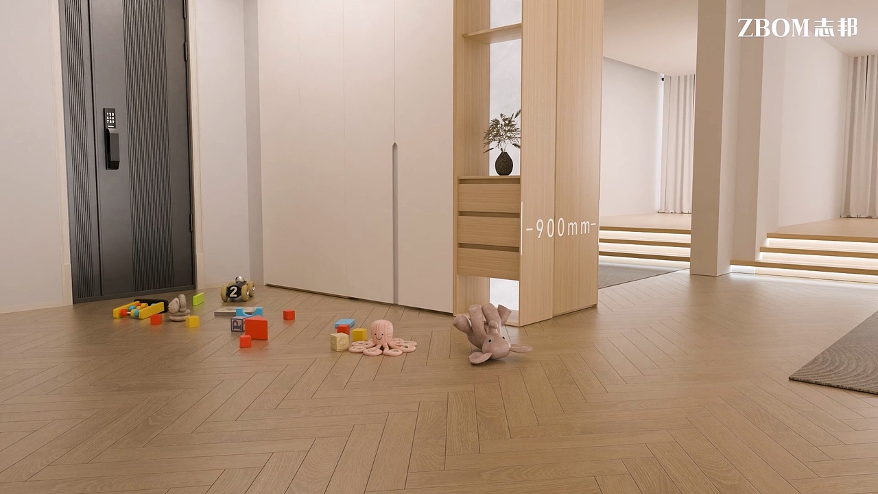 2025志邦「全维健康家」星晴Ⅱ母婴级板材 三维视频（图ZMzk4MDQwNjA0） - 动画/影视 - 站酷设计师快乐星球VFX原创素材 - 站酷ZCOOL