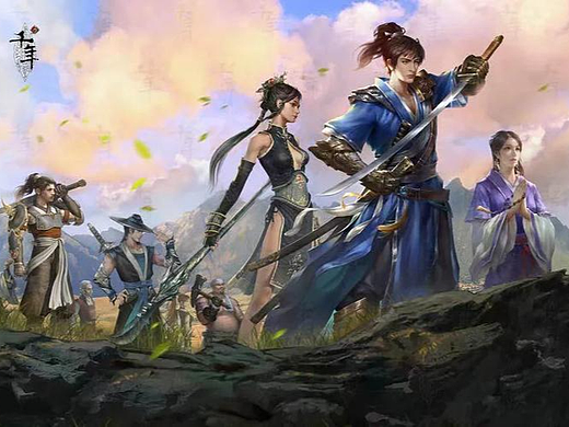 仙侠国风RPG手游-【千年3】UI美术项目
