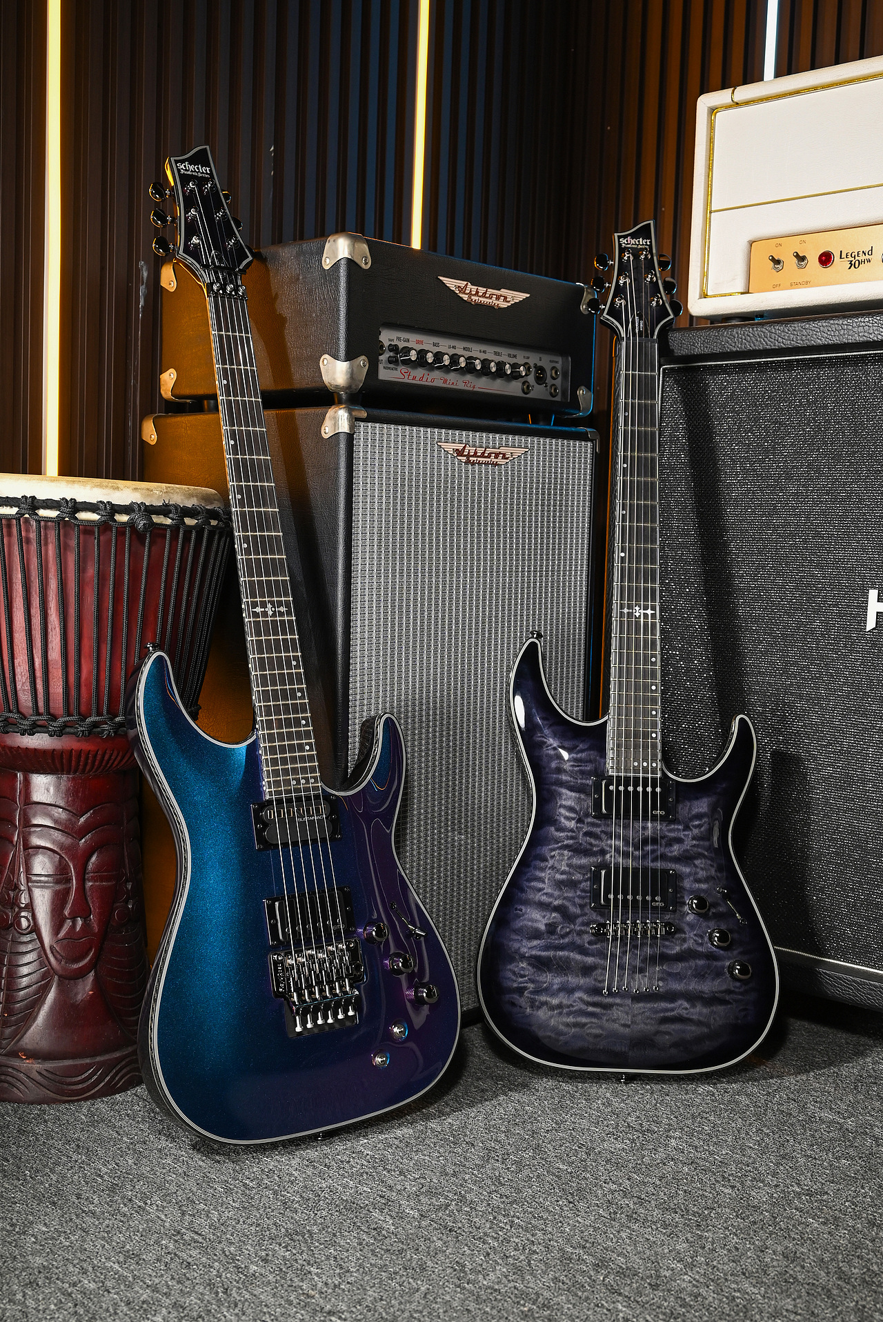 电吉他拍摄零碎案例