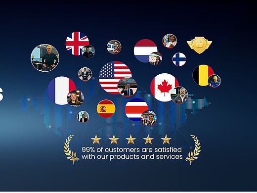 国际站宣传海报 II  最好的广告，来自我们的客户。