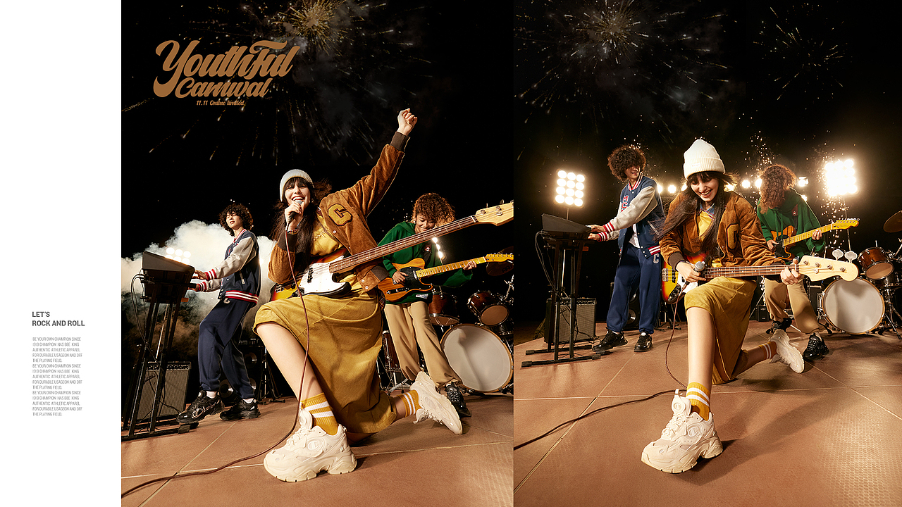 视觉分享|分享一组我们为冠军拍摄双11爆款形象大片!