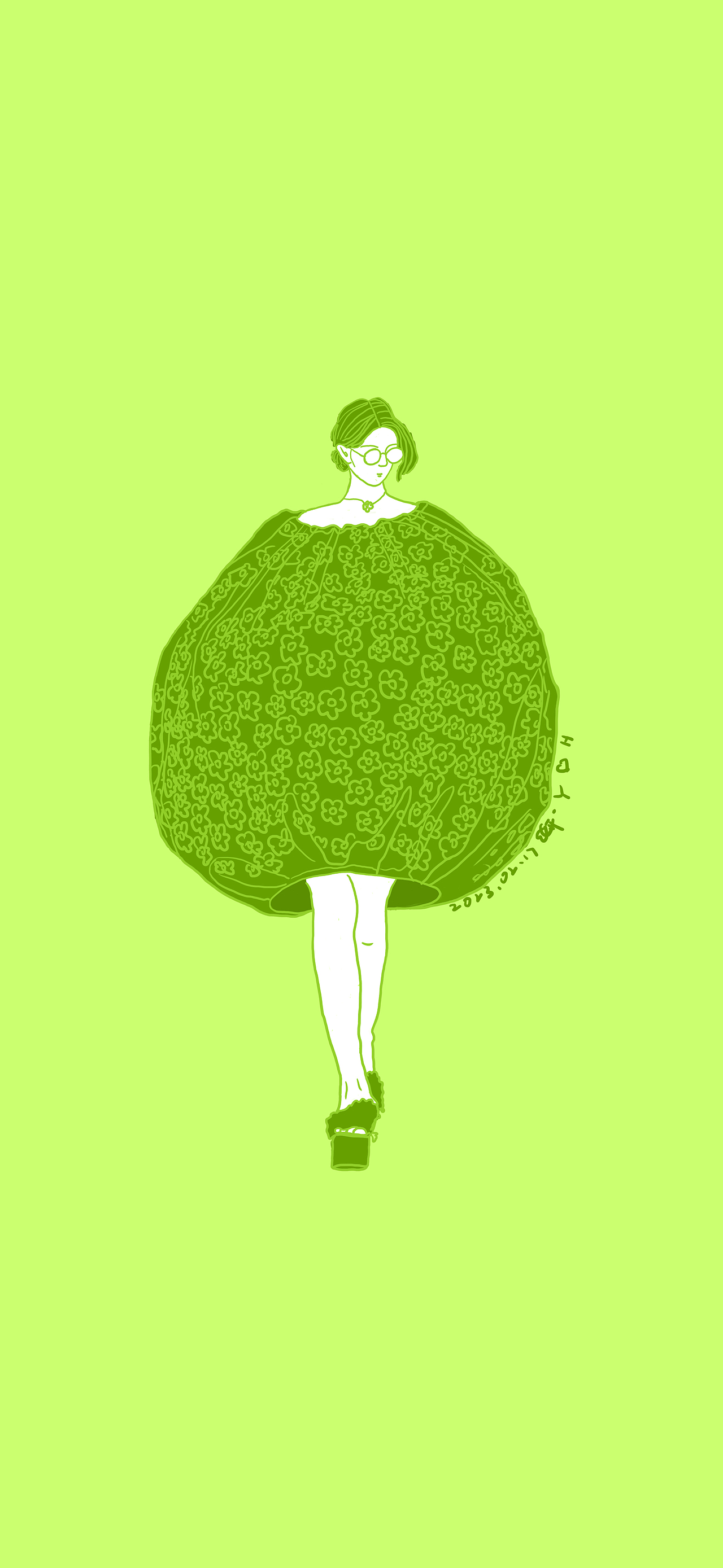 VIVIDVIVI---15分鐘→永久回放，方法是多換幾套衣服（圖ZMzk4MDU3NDM2） - 新銳潮流插畫 - 站酷設(shè)計師HUYANHONG原創(chuàng)素材 - 站酷ZCOOL