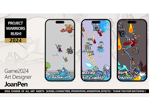 独立手游美术|1 人 2 个多月搞定全流程!低成本出效果的秘诀就 2 点,新手也能参考~