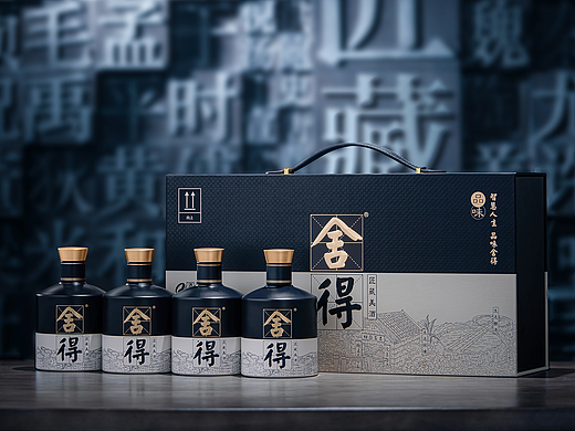 白酒拍摄 舍得酒拍摄