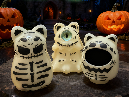 夜光三人组登场~（个人主页-ZNzI2OTQyNjA=） - 手办/模玩 - 站酷设计师尼好TOYS原创素材 - 站酷ZCOOL