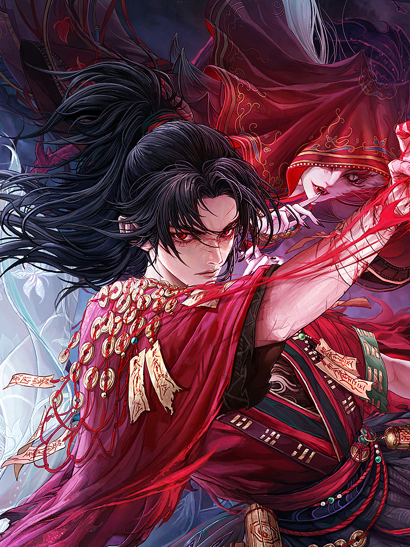 永劫无间×《道诡异仙》联名海报（图ZMzk4MDc0NjQ4） - 游戏原画 - 站酷设计师徐子晖cicman原创素材 - 站酷ZCOOL