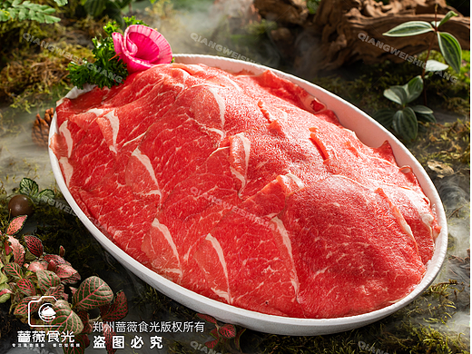 森系火锅菜品拍摄