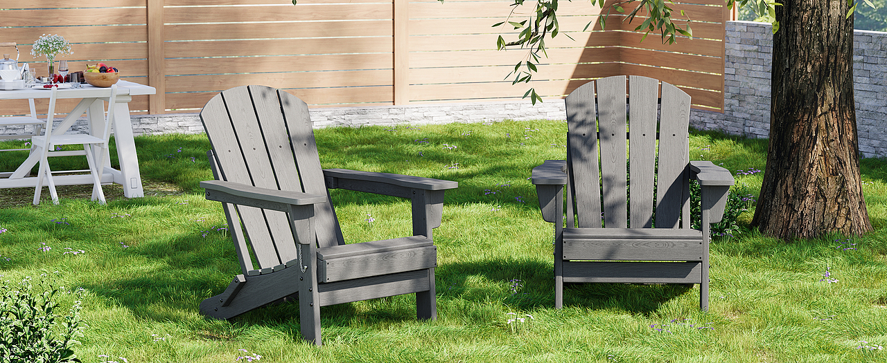 阿迪朗达克户外椅渲染