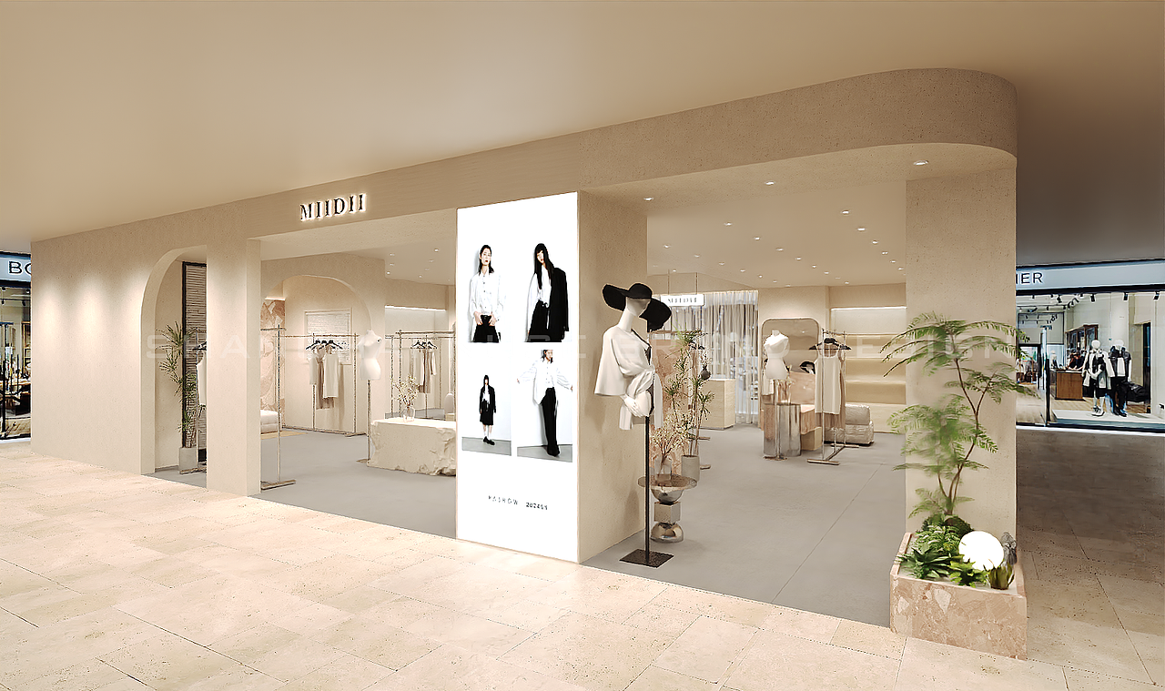 当女装店爱上侘寂风“质朴高级感”打造打卡级购物空间（图ZMzk4MDc3OTk2） - 商业空间设计 - 站酷设计师木村空间美学原创素材 - 站酷ZCOOL