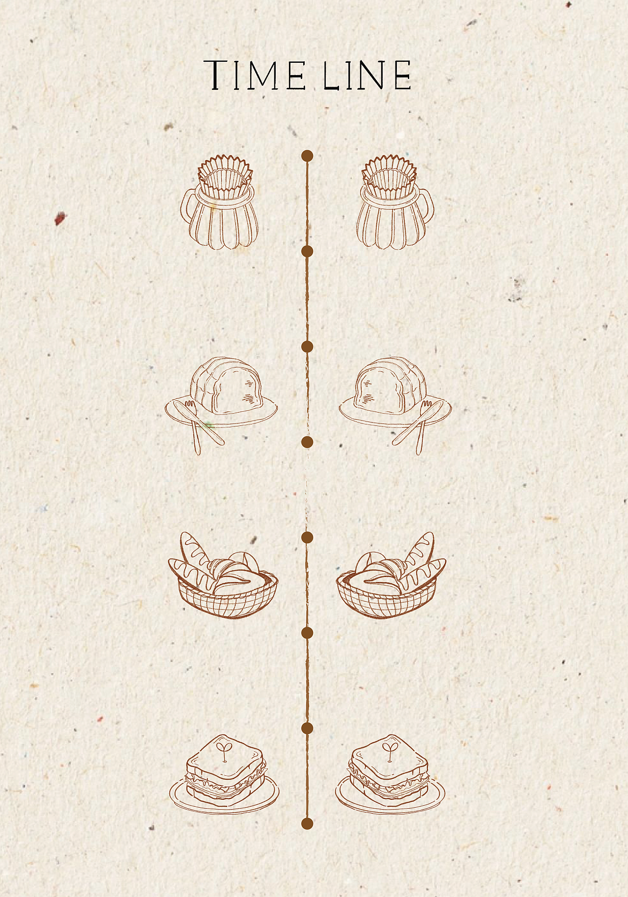 咖啡面包鮮花主題（圖ZMzk4MDgwMzYw） - 商業(yè)插畫 - 站酷設(shè)計(jì)師丸子Laurel原創(chuàng)素材 - 站酷ZCOOL