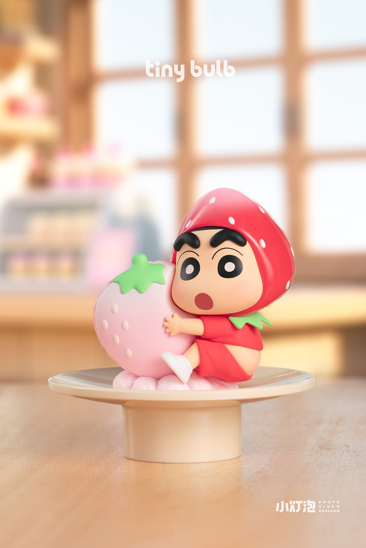 潮玩摄影｜TOPTOY 蜡笔小新美味春日部盲盒拍摄（图ZMzk4MDg0MDMy） - 产品摄影 - 站酷设计师小灯泡视觉I潮玩原创素材 - 站酷ZCOOL