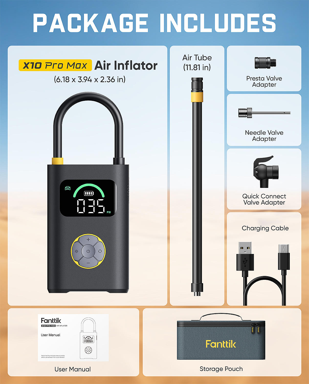 跨境电商详情页 | 充气泵 ✖ LCX光锥设计
