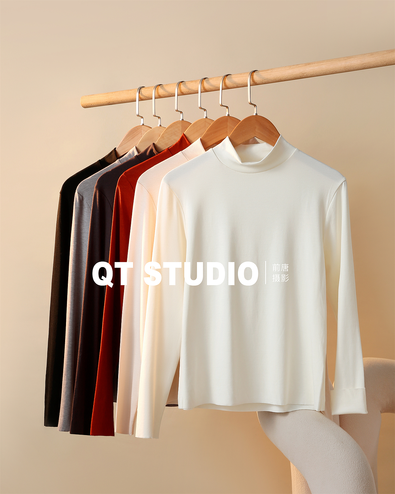 针织静物美学，暖意看得见 打底衫静物图 