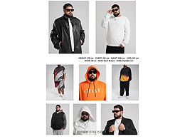 11月4号大码男装模特拼拍大码模特拼拍胖摸拼拍