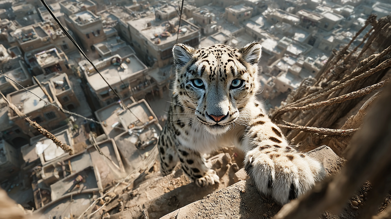 【豹走新疆】#2025新疆文旅AIGC大赛作品 #出发吧新疆（图ZMzk4MDg3Mzg4） - AI作品 - 站酷设计师OneBrocade阿一原创素材 - 站酷ZCOOL