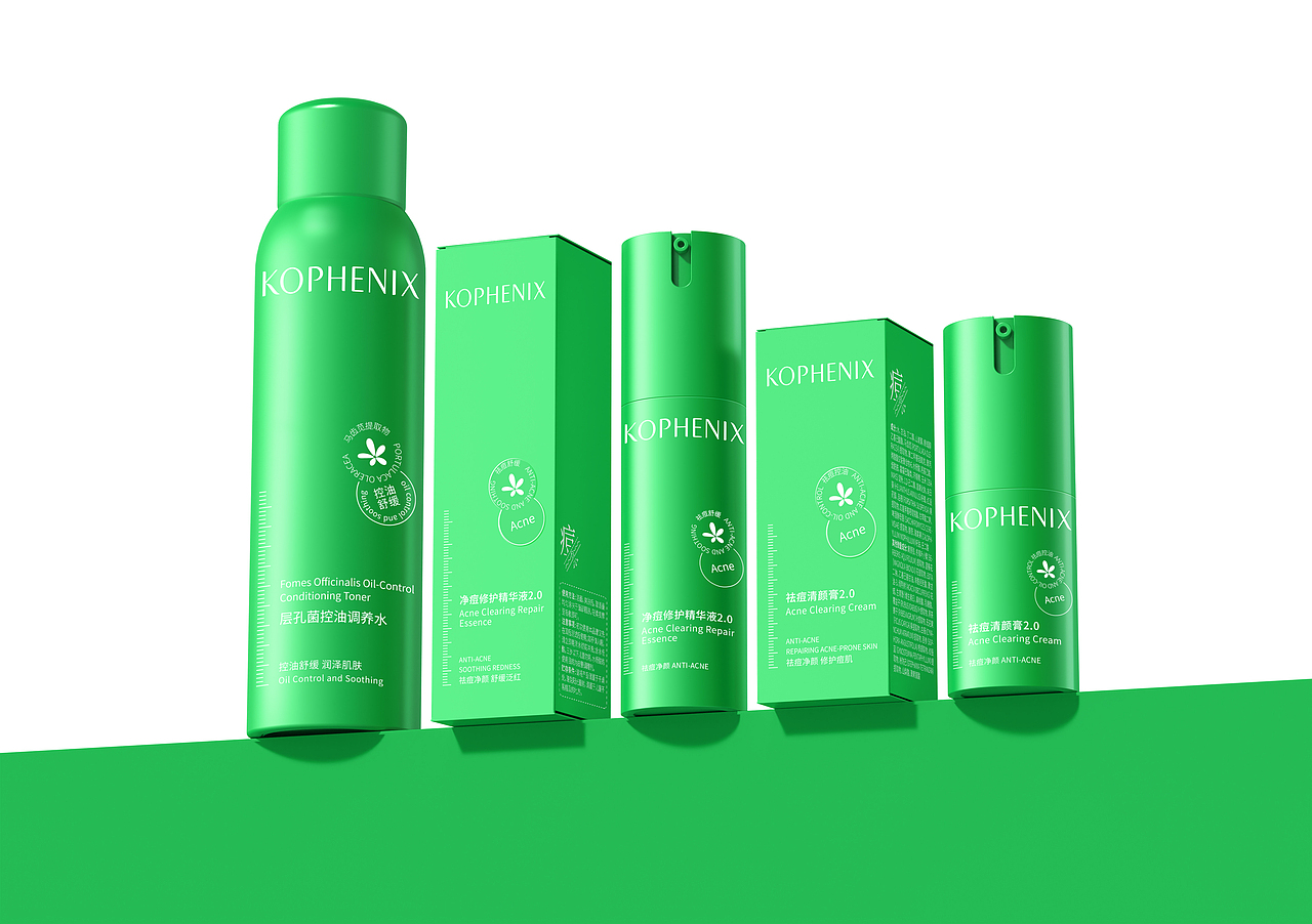 孔凤春 | 祛痘系列包装设计