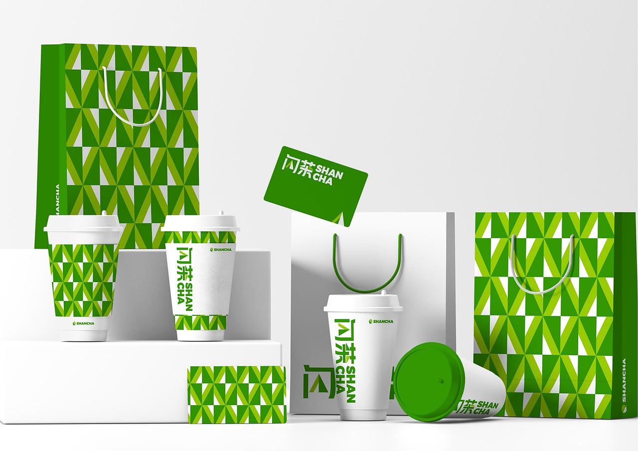 西点闪茶茶饮品牌形象全案策划定位升级及包装上海因心
