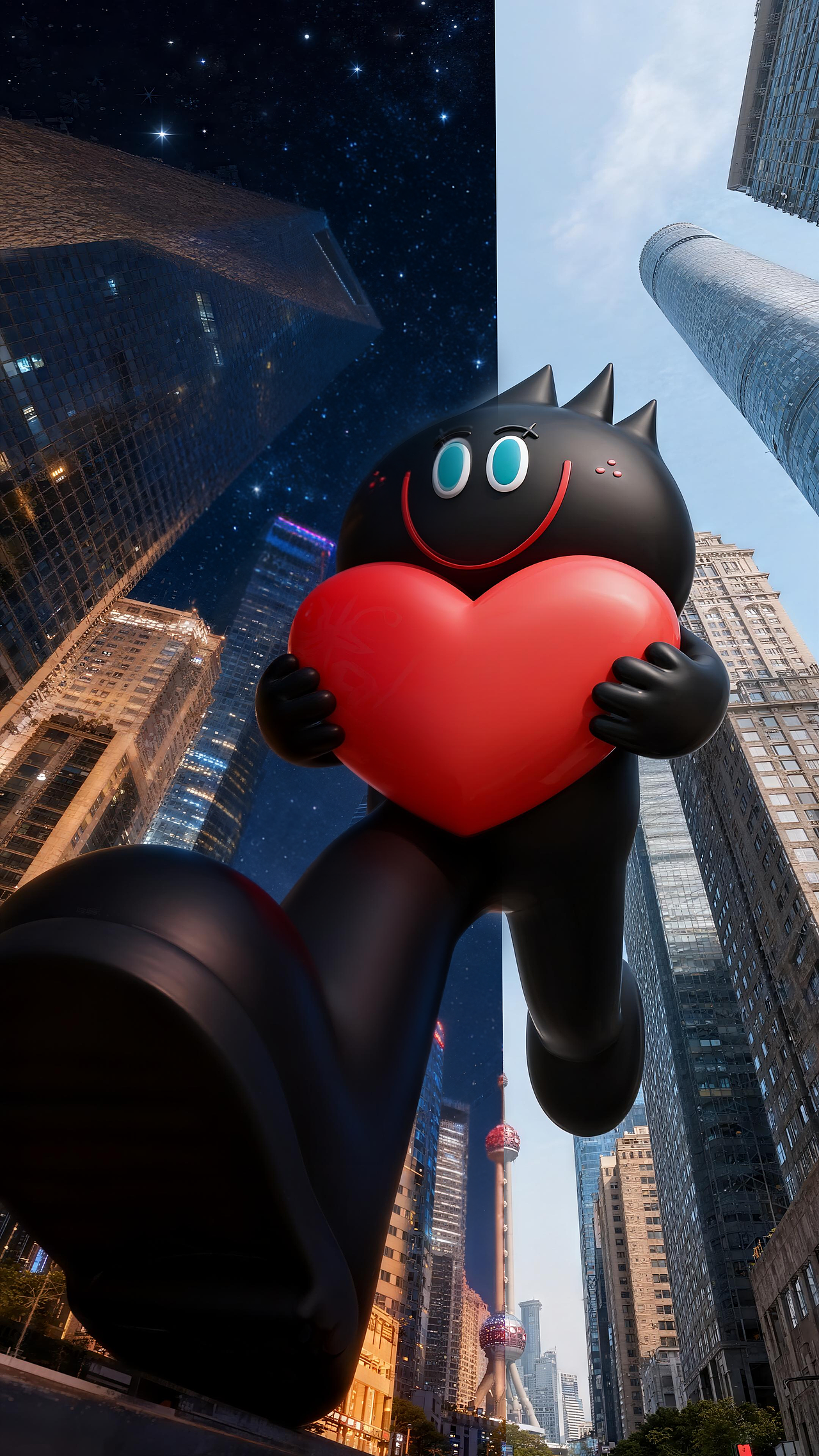 「巨CITY」：Z 仔的魔都奇幻漫游（图ZMzk4MDk1NTUy） - 海报 - 站酷设计师陈鑫字星尘原创素材 - 站酷ZCOOL