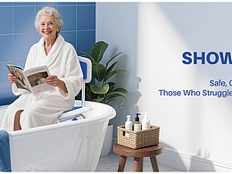 《淋浴凳子》亞馬遜主圖A+設(shè)計(jì)