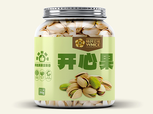 味民公社零食（坚果）包装设计