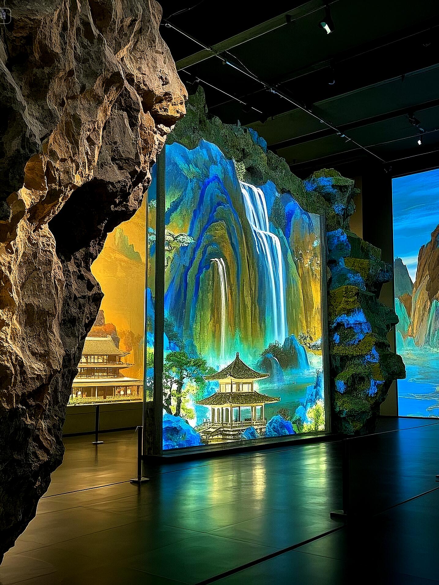 千里江山虚拟艺术展设计