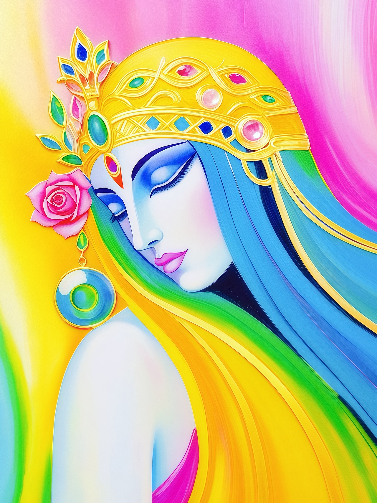 《接納》純光藝術(shù)（圖ZMzk4MTE0OTky） - 藝術(shù)插畫 - 站酷設(shè)計(jì)師玉鳴原創(chuàng)素材 - 站酷ZCOOL