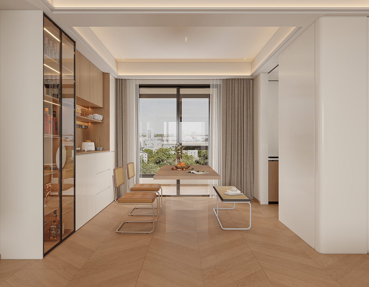 极简—择木创建新晨效果图