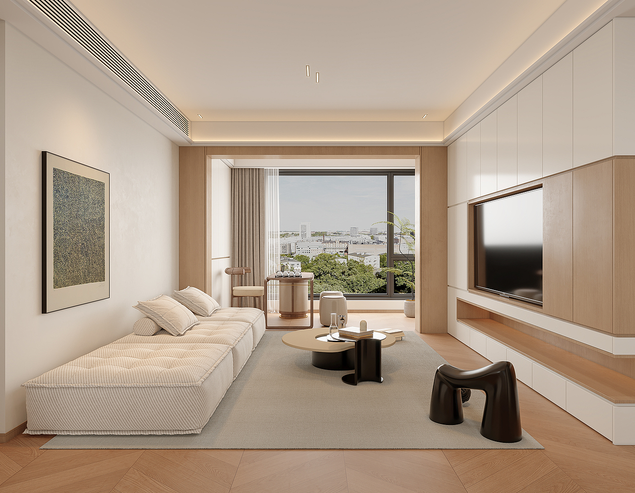 极简—择木创建新晨效果图