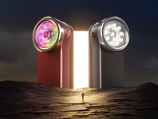 EDC潮玩手电HD03电商详情页