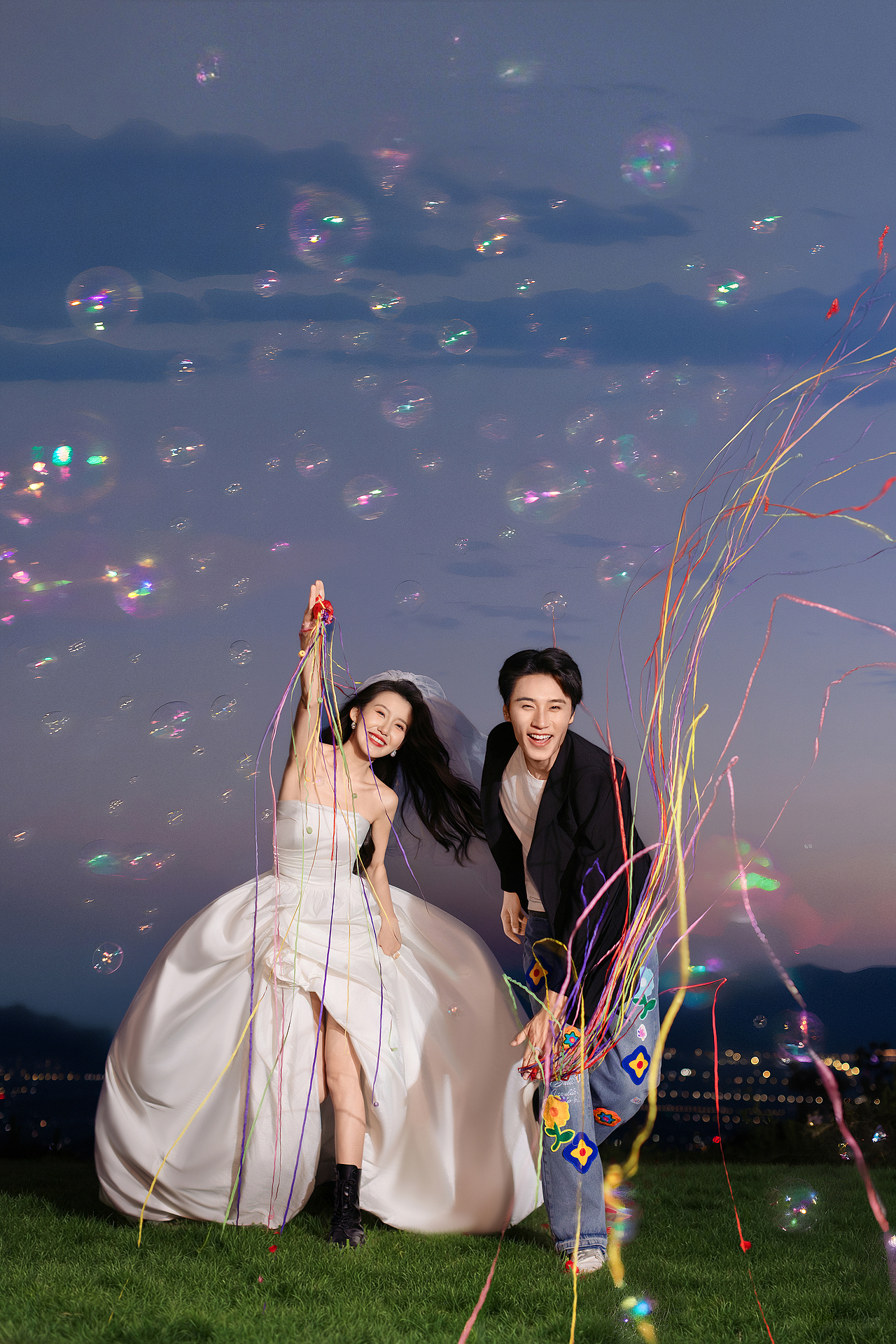 婚纱越修越腻了