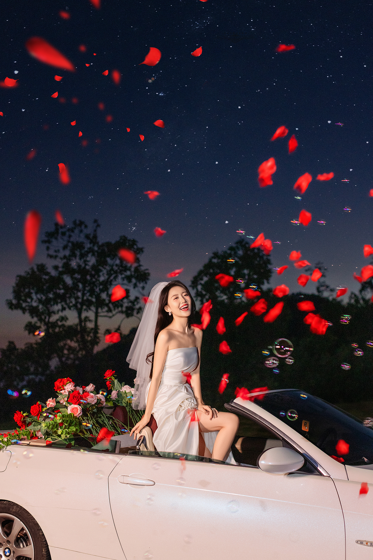 婚纱越修越腻了