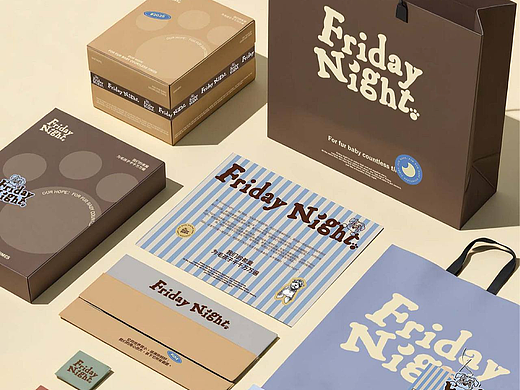 Fridaynight | 宠物买手店品牌全案 LOGO/VI/延展