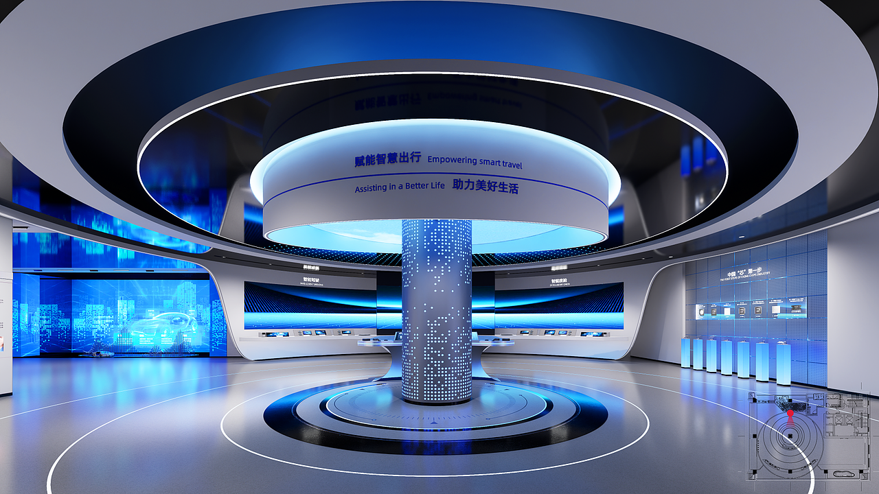 汽车物联网·辅助驾驶·智能驾驶·智能出行·科技展厅