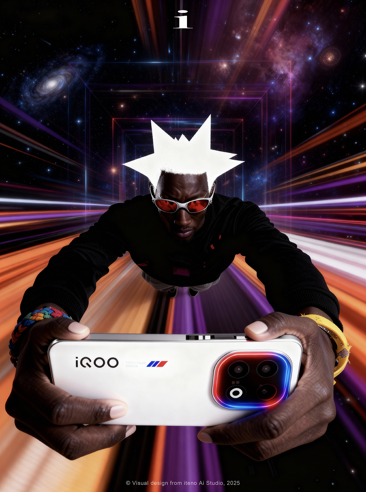 以特诺 | Ai品牌短片💥iQOO 🤩开启奇妙穿越之旅（图ZMzk4MTIyMjgw） - AI作品 - 站酷设计师以特诺iteno原创素材 - 站酷ZCOOL