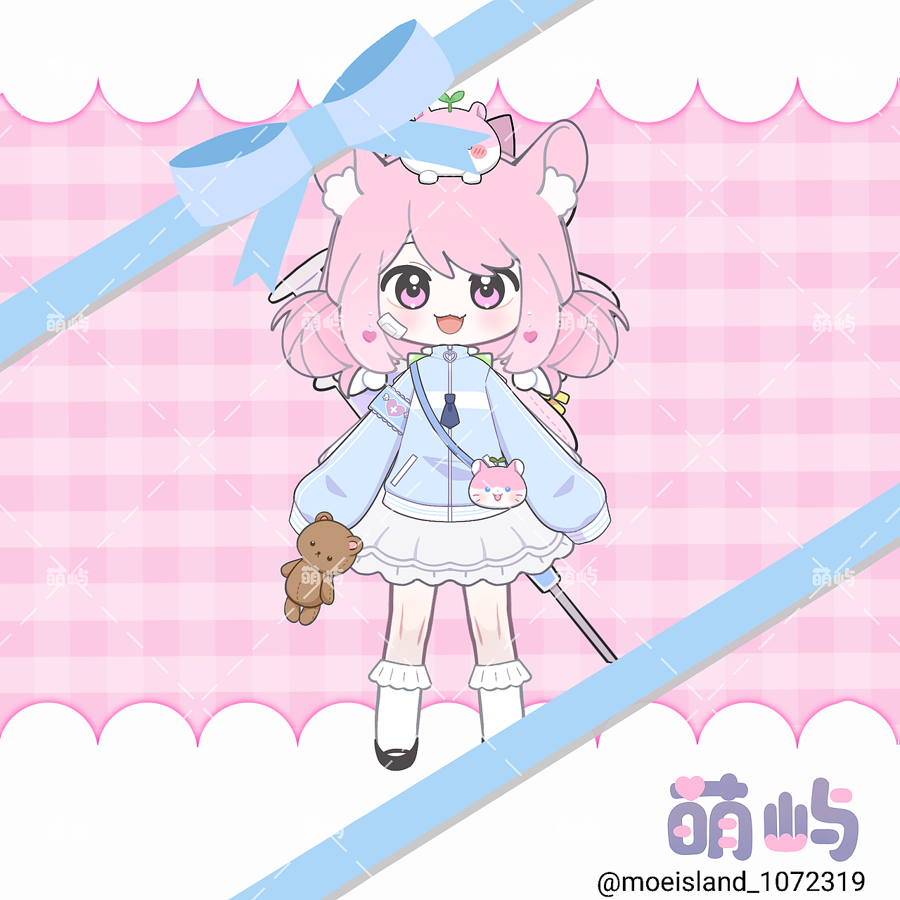 在萌屿上画的不太好看