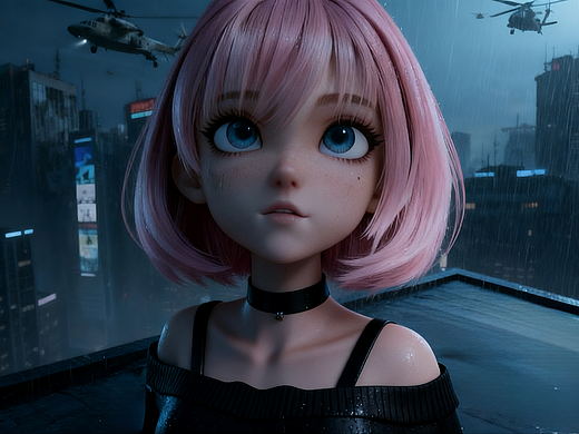 AI《可可&怪兽》