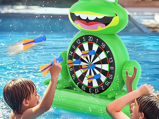 水上漂浮飞镖盘(青蛙款)