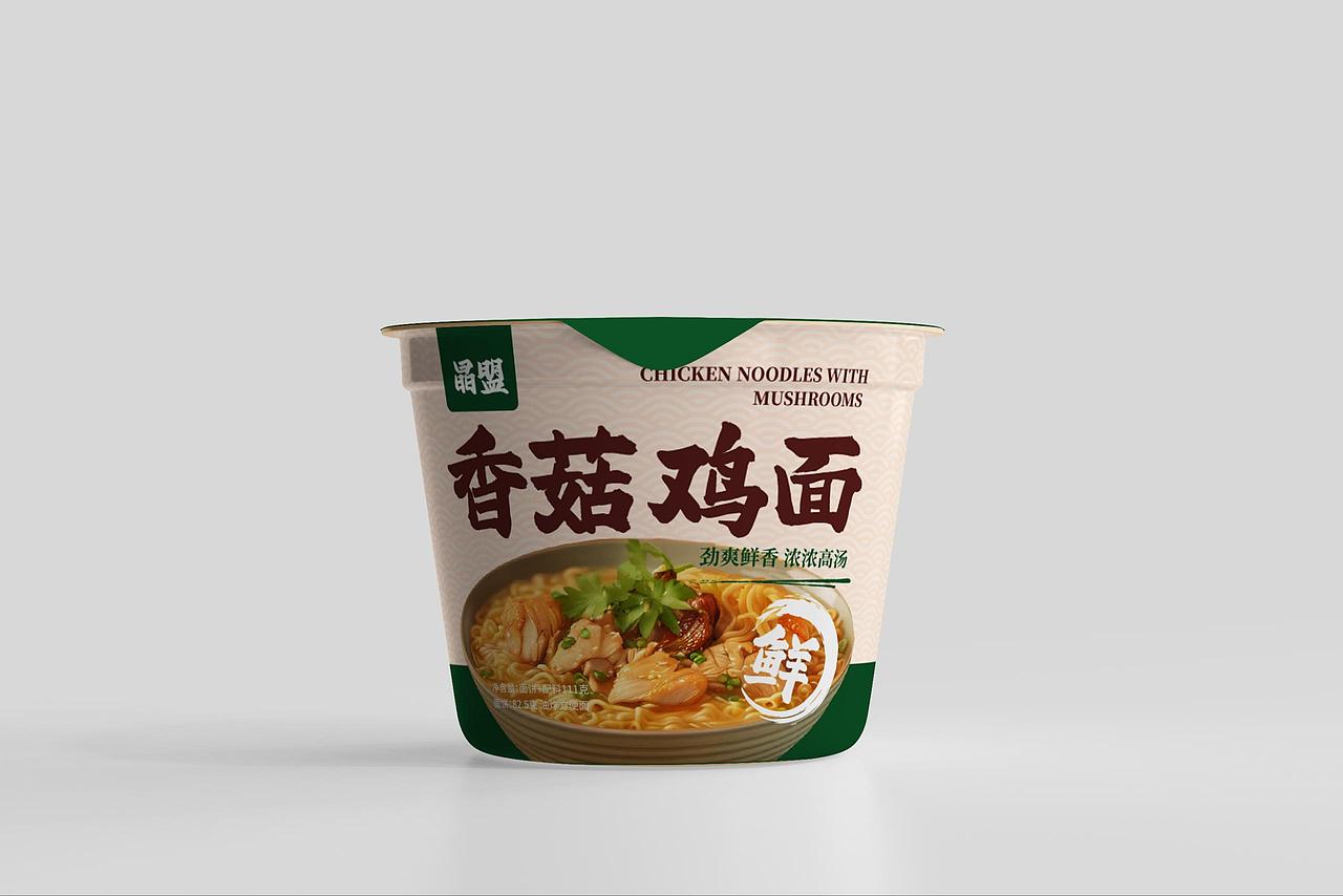 方便面速食食品桶装包装设计