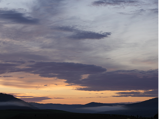 2025年秋 呼伦贝尔 晚霞 原图直出