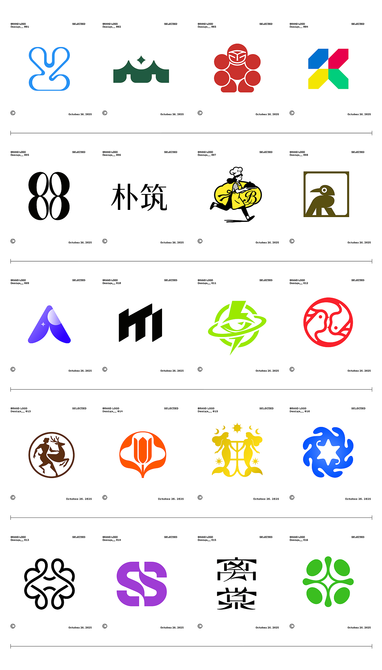 LOGO设计合集（图ZMzk4MTM4MzY4） - Logo - 站酷设计师卢帅品牌设计原创素材 - 站酷ZCOOL