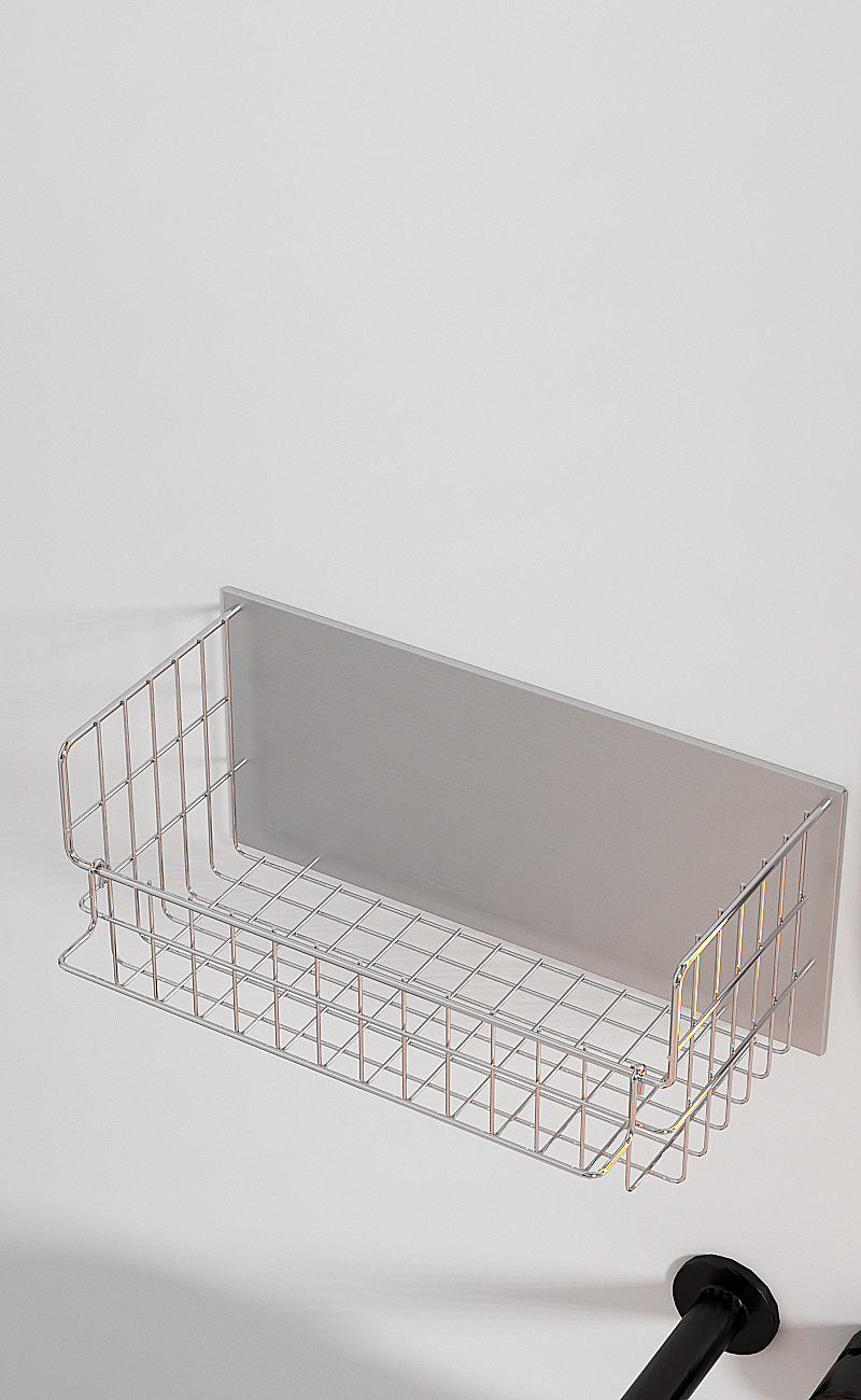 工作作品：磁吸系列--不锈钢挂篮