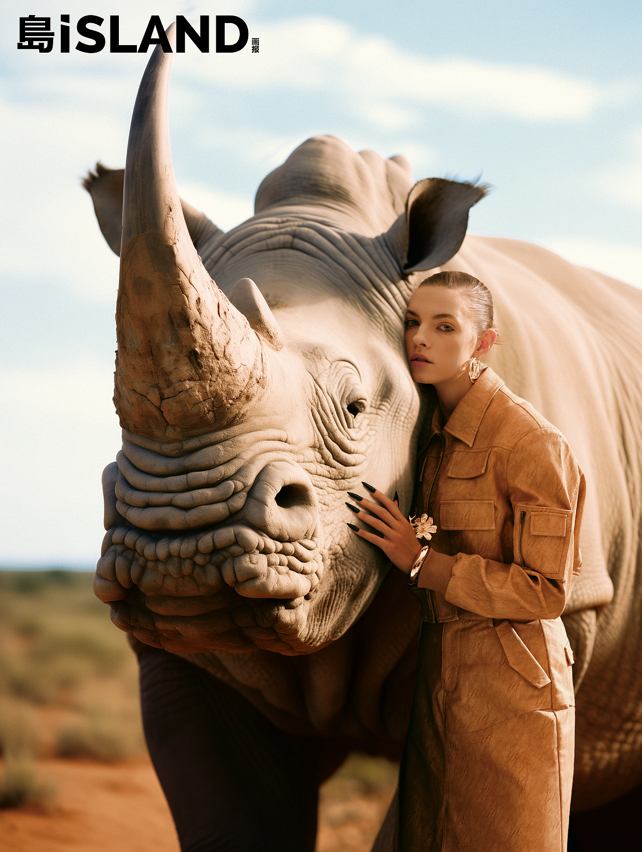 岛iSLAND画报 非洲动物 AI合成主题片（图ZMzk4MTQyNjAw） - 人像摄影 - 站酷设计师齐野035原创素材 - 站酷ZCOOL