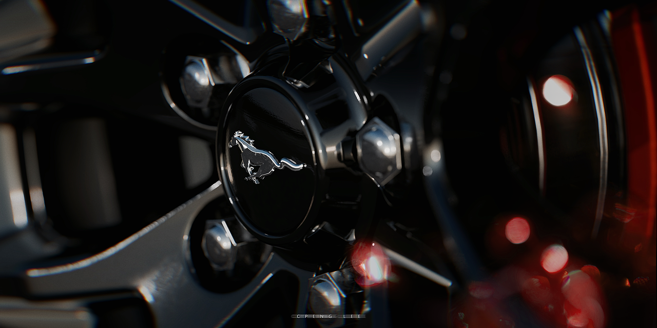 Mustang GT Blender渲染（图ZMzk4MTQ3NTAw） - 机械/交通 - 站酷设计师CpengLee17原创素材 - 站酷ZCOOL