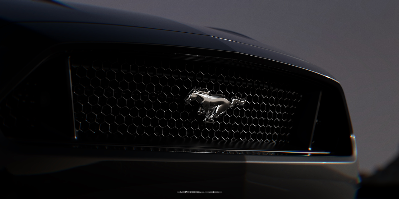 Mustang GT Blender渲染（图ZMzk4MTQ3NTA0） - 机械/交通 - 站酷设计师CpengLee17原创素材 - 站酷ZCOOL