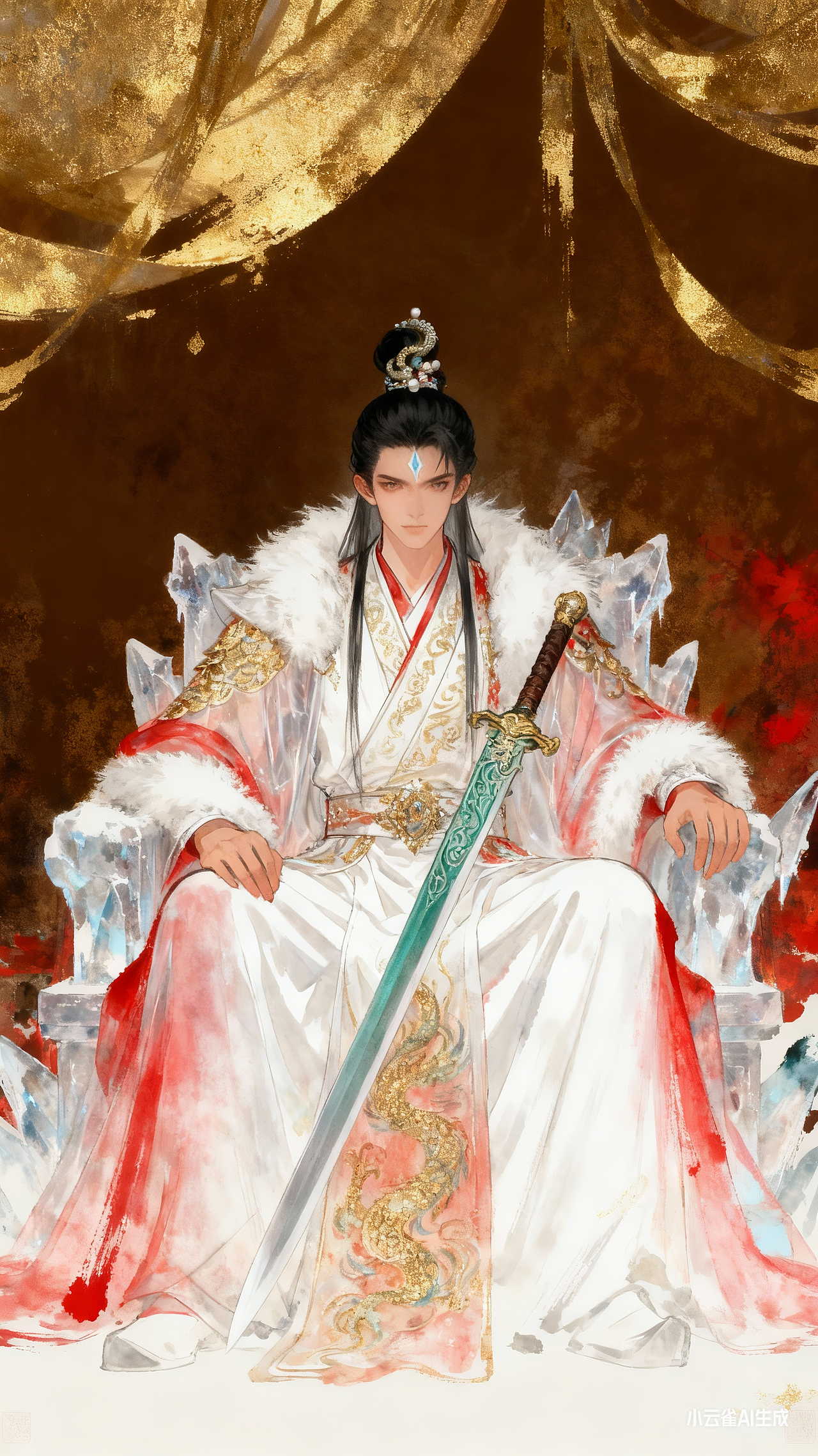 《水龙吟》二创动画（图ZMzk4MTU3ODMy） - AI作品 - 站酷设计师云梦楚原创素材 - 站酷ZCOOL